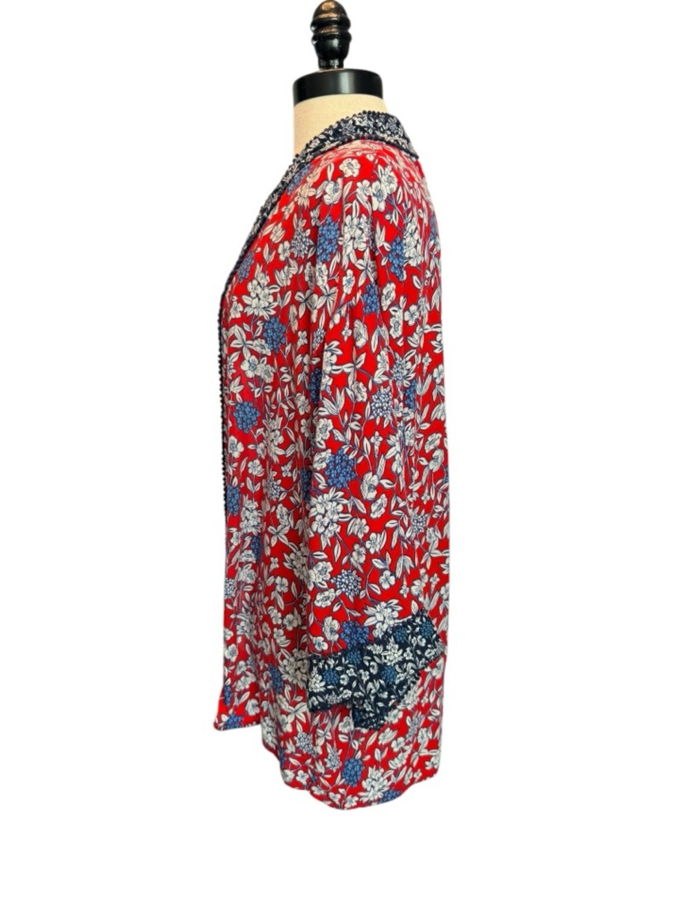 kimono, floral boho lightweight,‎ summer, beach cover up, vacation style, flowy - Picture 2 of 8